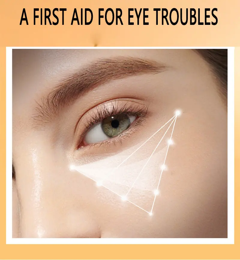 Fade Fine Lines Lifting Tightening Firms Revitalizes Skin Bag Remover Peach Resin Extract Eye Cream for Dark Circles