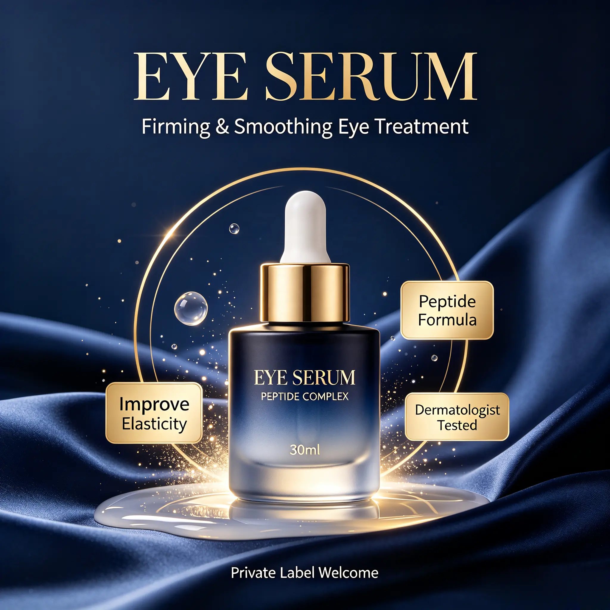 Eye Cream Moisturizing Firming Lightening Dark Circles Treatment with Collagen & Niacinamide Eye Serum detail