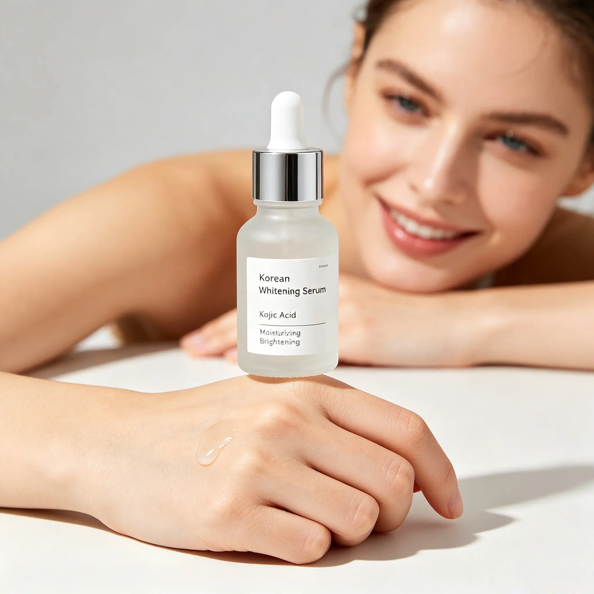 Korean Whitening Serum Dark Spot Remover Vitamin Concentrated Serum Glutathione Vitamin Serum Tranexamic Acid 4%, Niacinamide 5%