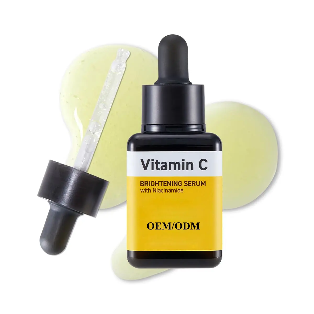Anti-Oxidant Anti Wrinkle Anti Aging Skin Nourishment Boost Collagen Fine Lines Vitamin C Serum with Aloe Vera Vitamin E