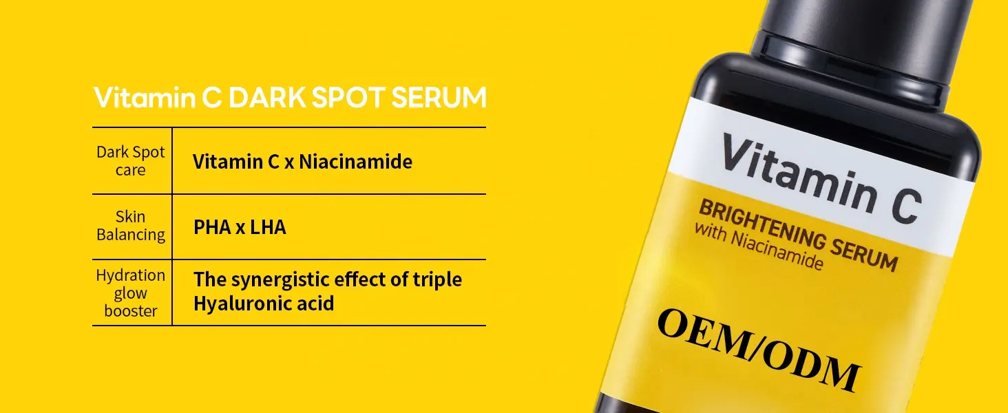 Anti-Oxidant Anti Wrinkle Anti Aging Skin Nourishment Boost Collagen Fine Lines Vitamin C Serum with Aloe Vera Vitamin E