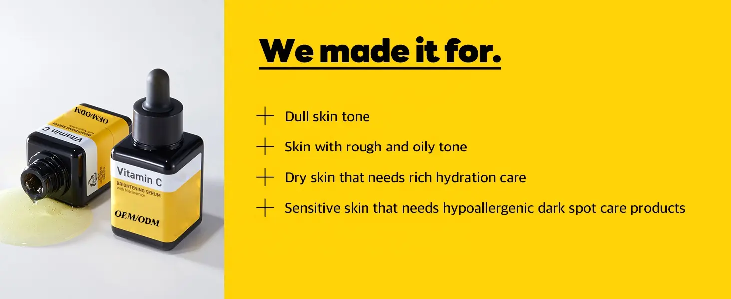 Anti-Oxidant Anti Wrinkle Anti Aging Skin Nourishment Boost Collagen Fine Lines Vitamin C Serum with Aloe Vera Vitamin E