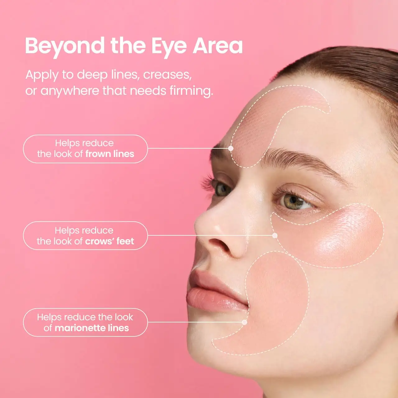 Under Eye Patches (30 Pairs), 24K Gold Under Eye Mask for Puffy Eyes, Dark Circles,Bags and Wrinkles With Patch-type Eye Mask