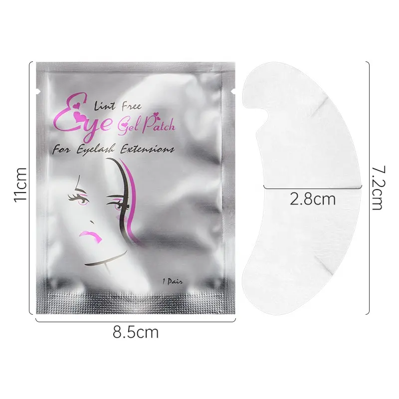 Natural Hydrogel Collagen Under Eye Patches for Eyelash Extensions Undereye Bags Eco-Friendly Moisturizing Comfortable Eye Mask