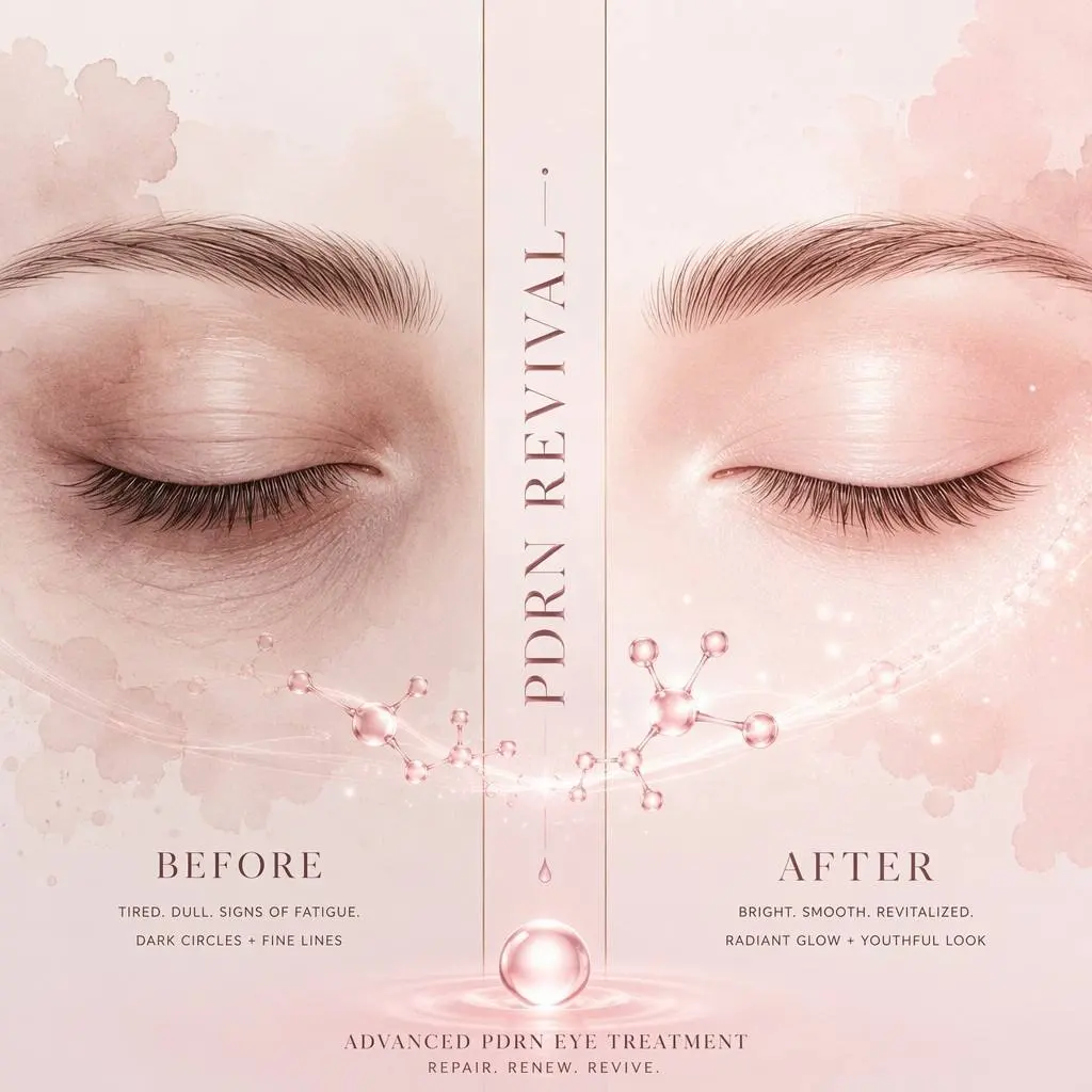 PDRN Eye Cream for Women Korean Salmon DNA Peptide Anti Wrinkle Eye Balm Reduce Under Eye Bags Dark Circles Fine Lines Aging OEM