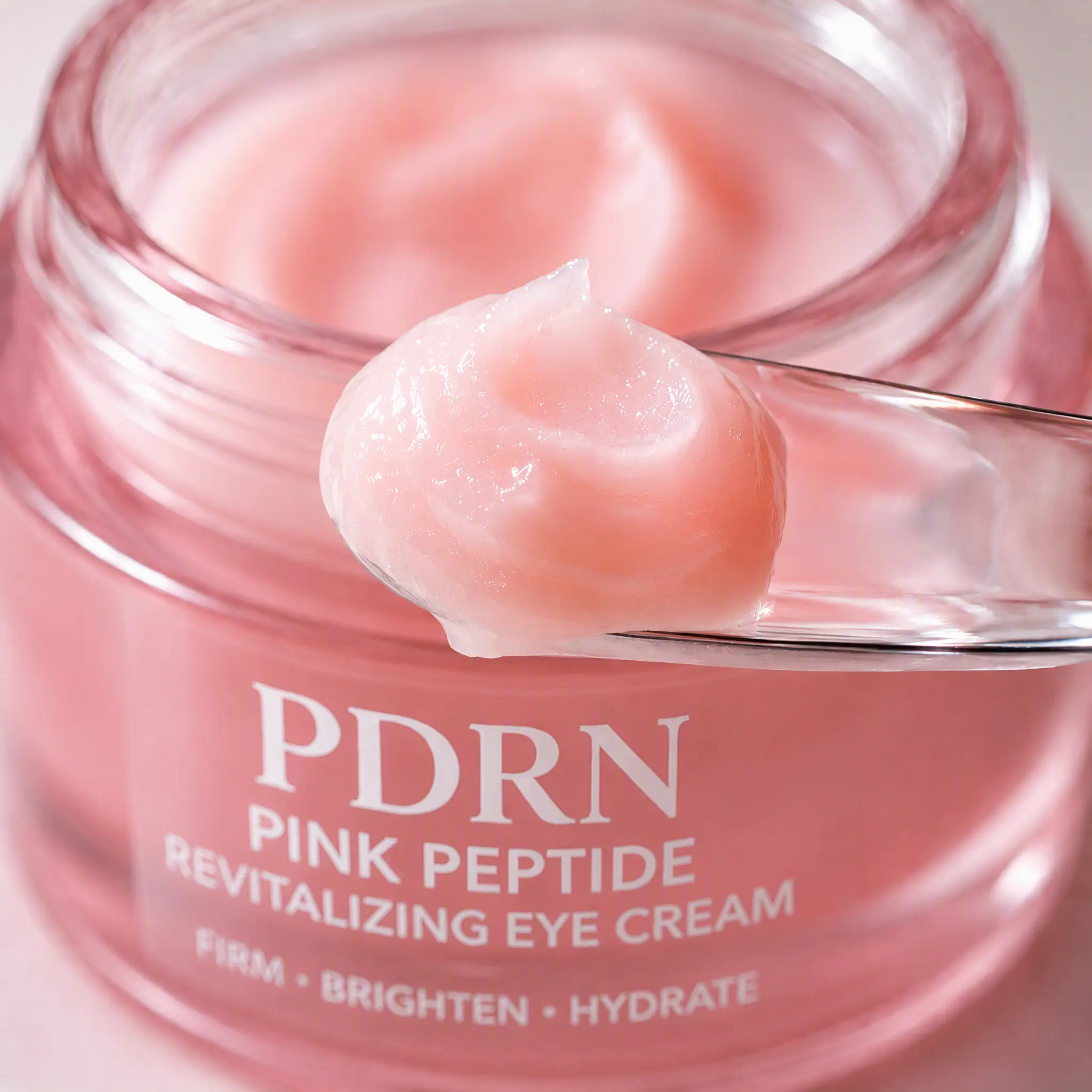 Salmon DNA PDRN Pink Peptide Eye Cream Anti Aging Remove Dark Circles Puffiness Fine Lines Firming Brightening Korean Skincare