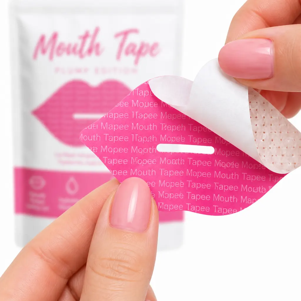 Collagen Hydrogel Lip Sleep Mask Patch Overnight Hydrating Lip Line Removal Patch Anti Dry Chapped Moisturizing Wrinkle Patch