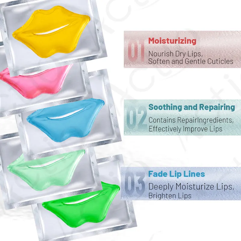 Plumping Lip Mask Natural Brightening Moisturizing Lip Exfoliating Lip Mask Remove Dead Skin Reduce Lip Lines