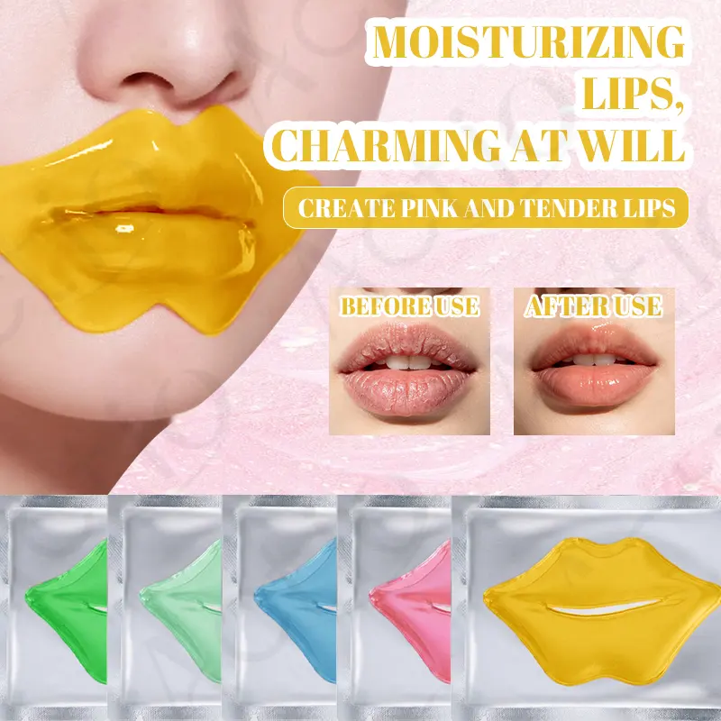 Plumping Lip Mask Natural Brightening Moisturizing Lip Exfoliating Lip Mask Remove Dead Skin Reduce Lip Lines