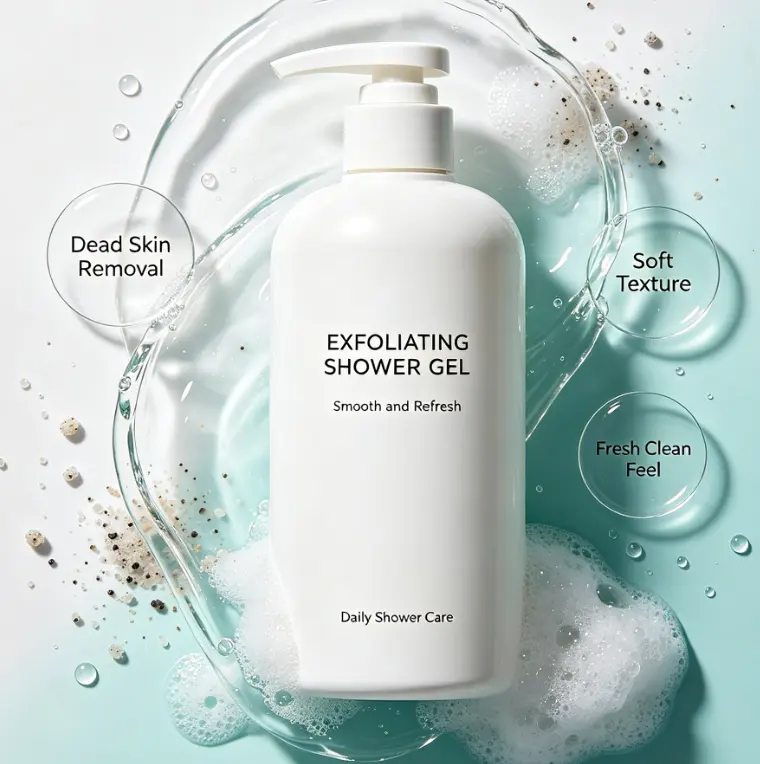 Deep Moisturizing Nourishing Shower Gel with Organic Ingredients Oil Control & Private Label