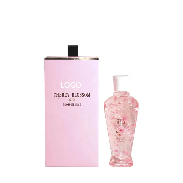Private Label Wholesale Whitening Moisturizing Bubble Olive Oil Shower Gel Body Wash with Perfumed Milk and Strawberry Scent