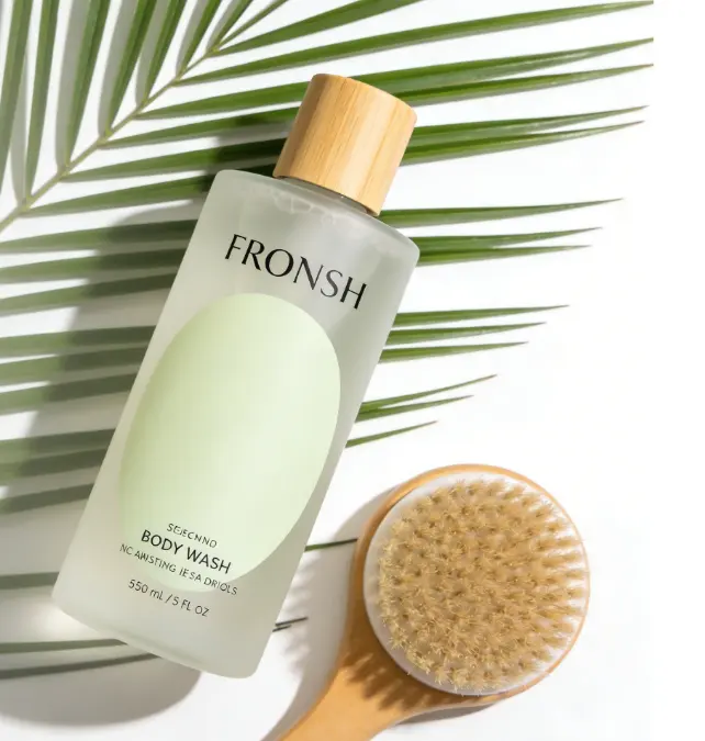 Nourishing Whitening Oil Control Body Wash Gel Natural Ingredients for All Skin Types ISO22716 Certified 500ml Private Label