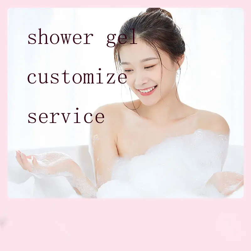 Gentle Whitening Moisturizing Perfumed Organic Shower Gels for Body Wash with Natural Material Daily Use
