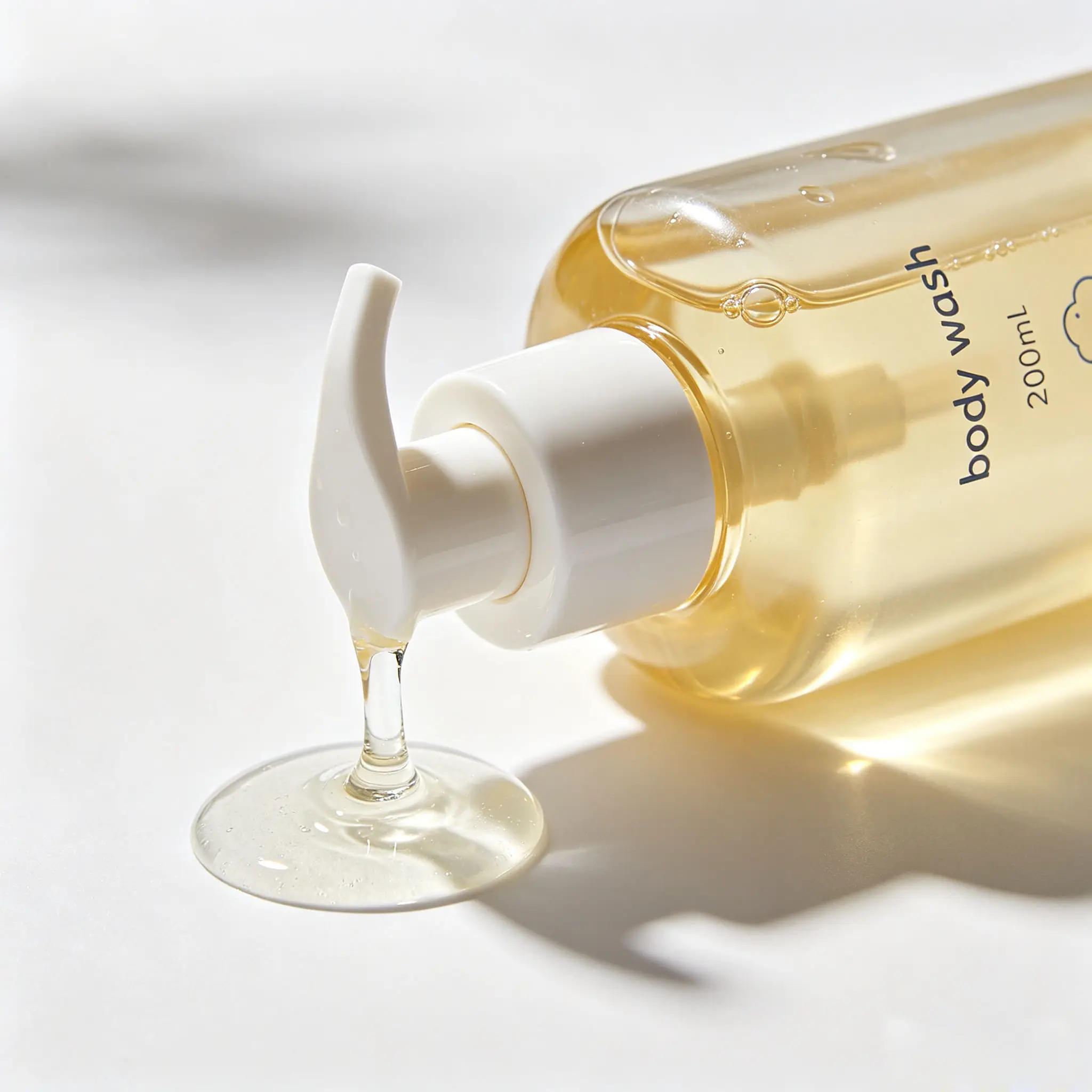 Tear Free Baby Body Wash Private Label Natural Baby Skincare Fragrance Free Hypoallergenic Soothe Sensitive Infant Skin