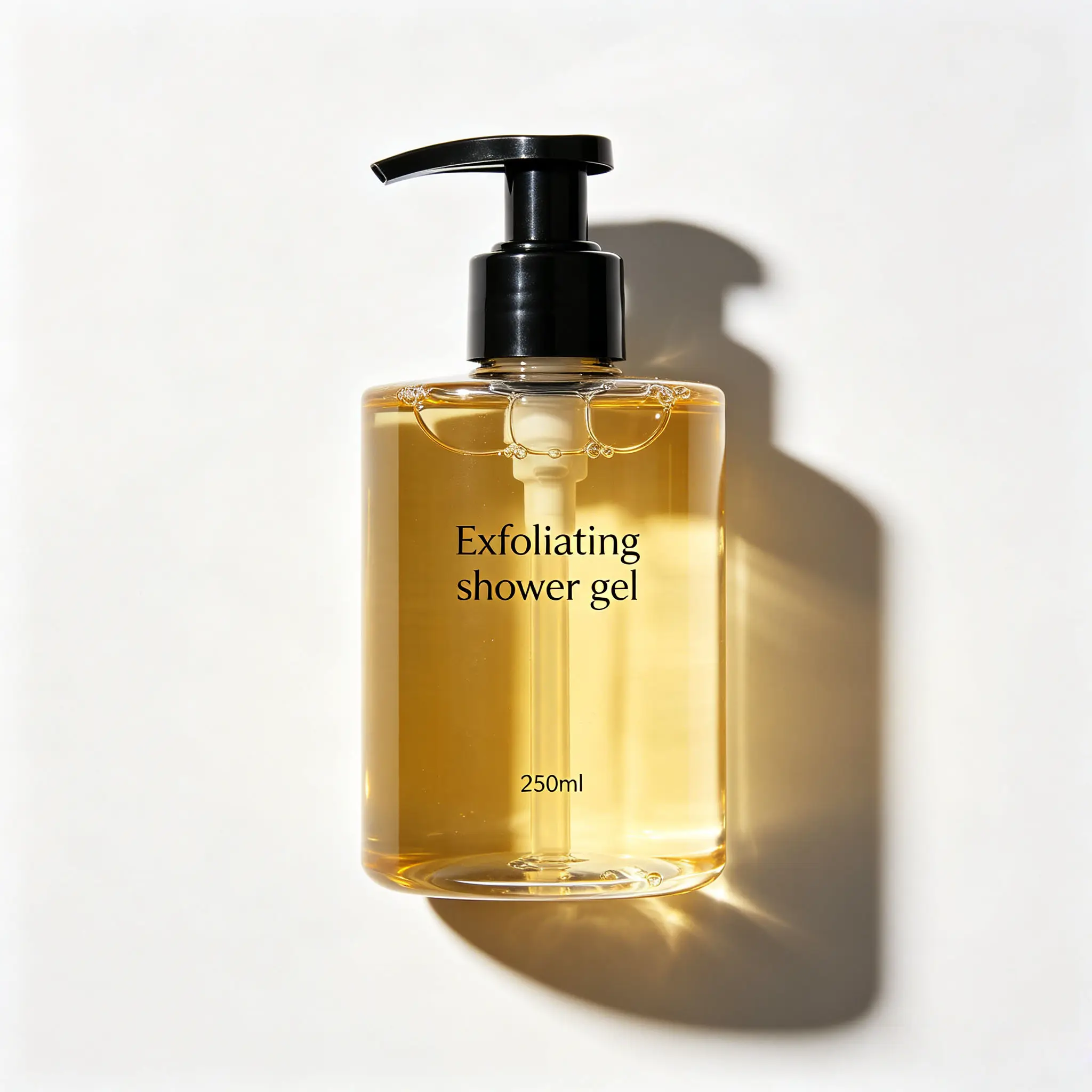 Exfoliating Shower Gel Moisturizing Exfoliating Shower Oil Private Label Body Exfoliating Cleanser Remove Dead Skin