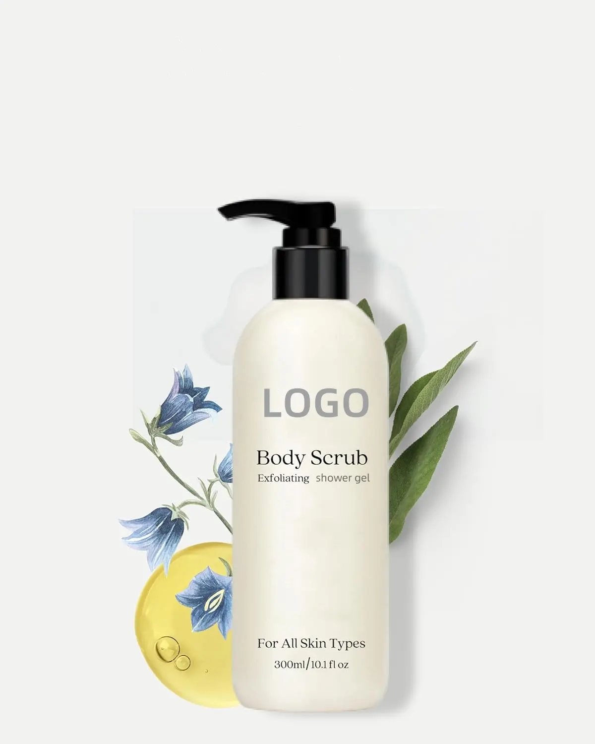 Smooth and Soft Skin Exfoliating Body Wash & Shower Gel Type Product