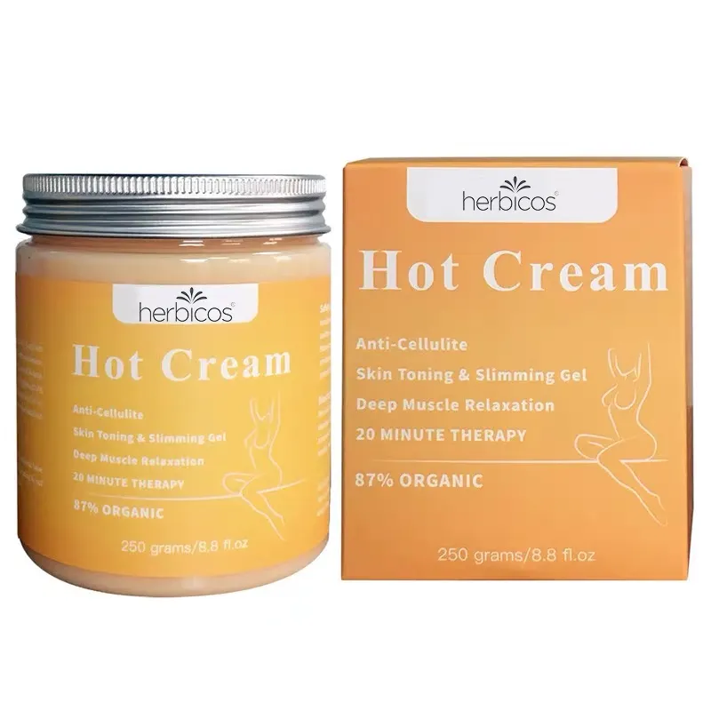 Herbicos 250g Tightening Skin Body Shaper Cellulite Slim Cream Burner Body Slimming Firming Cream Hot Cream