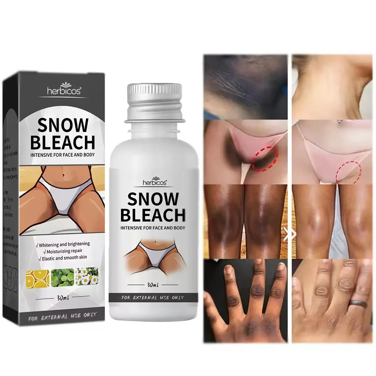 Wholesale Private Label Inner Thigh Lightening Cream Dark Spots Eraser Spotless Skin Underarm Whitening Cream