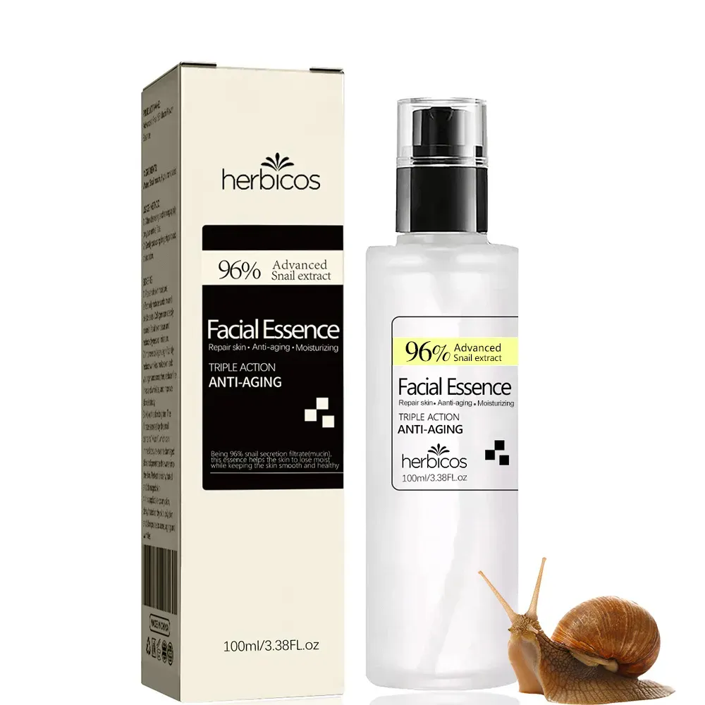 Korean Premium Snail 96 Mucin Power Essence Face Facial Serum Skincare Collagen Whitening Dark Spot Remover Skin Care Serum OEM