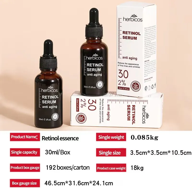 Best Wholesale Vitamin C B5 Collagen Retinol Face Essence Body Eye Facial Serum for Post-acne Marks and Skin