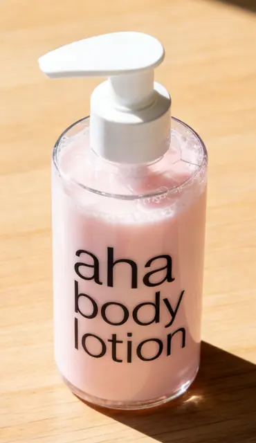 Aha Organic Body Lotion with Hyaluronic Acid Vitamin C & Kojic Acid-Whitening & Nourishing Moisturizer 500mL Private Label