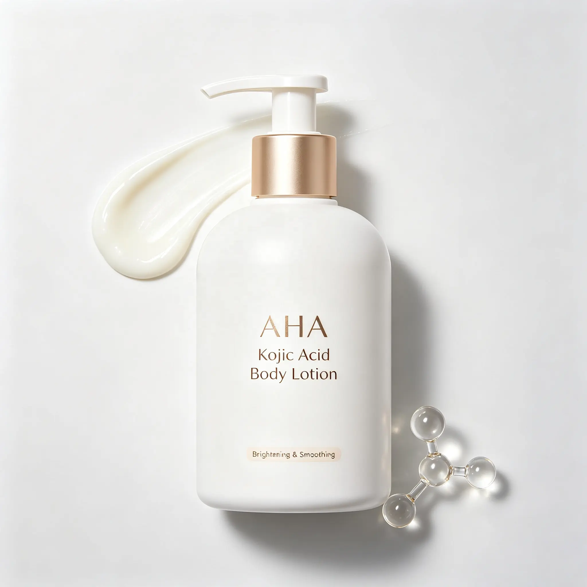 Kojic Acid BHA PHA Miracle Calming AHA Body LotioNn Salicylic Acid Exfoliating Body Moisturizer for Dry & Rough Skin