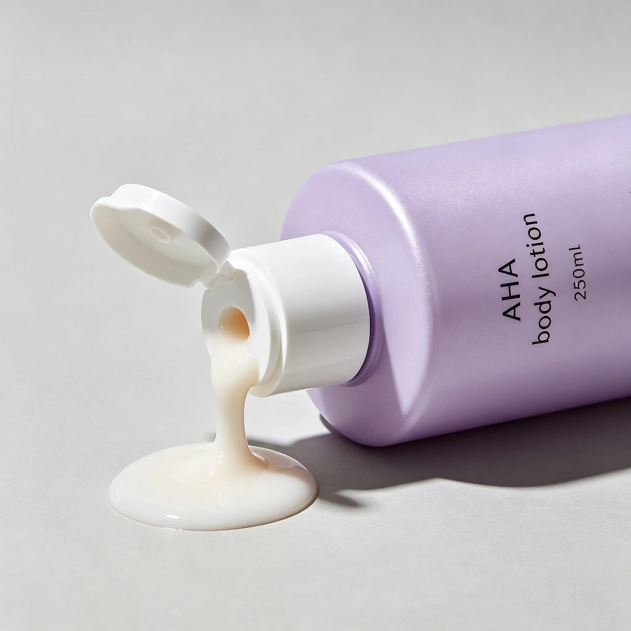 AHA Body Lotion Exfoliating Brightening Body Milk Private Label Body Exfoliator Lotion Remove Dead Skin Fade Chicken Skin