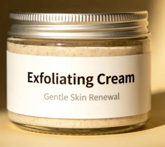 Exfoliating Body Cream with Collagen and Natural Aloe Vera & Fruit Ingredients for Deep Cleaning & Whitening Private Label