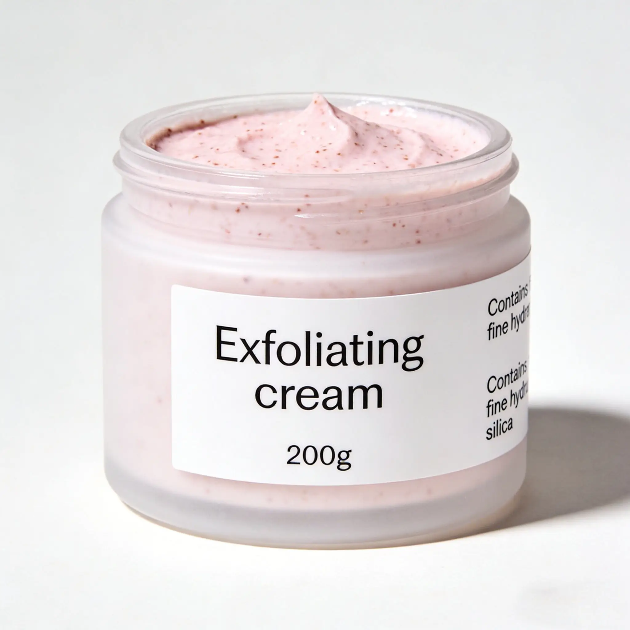 Exfoliating Cream Moisturizing Cream Scrub for Skin Brightening & Smoothing