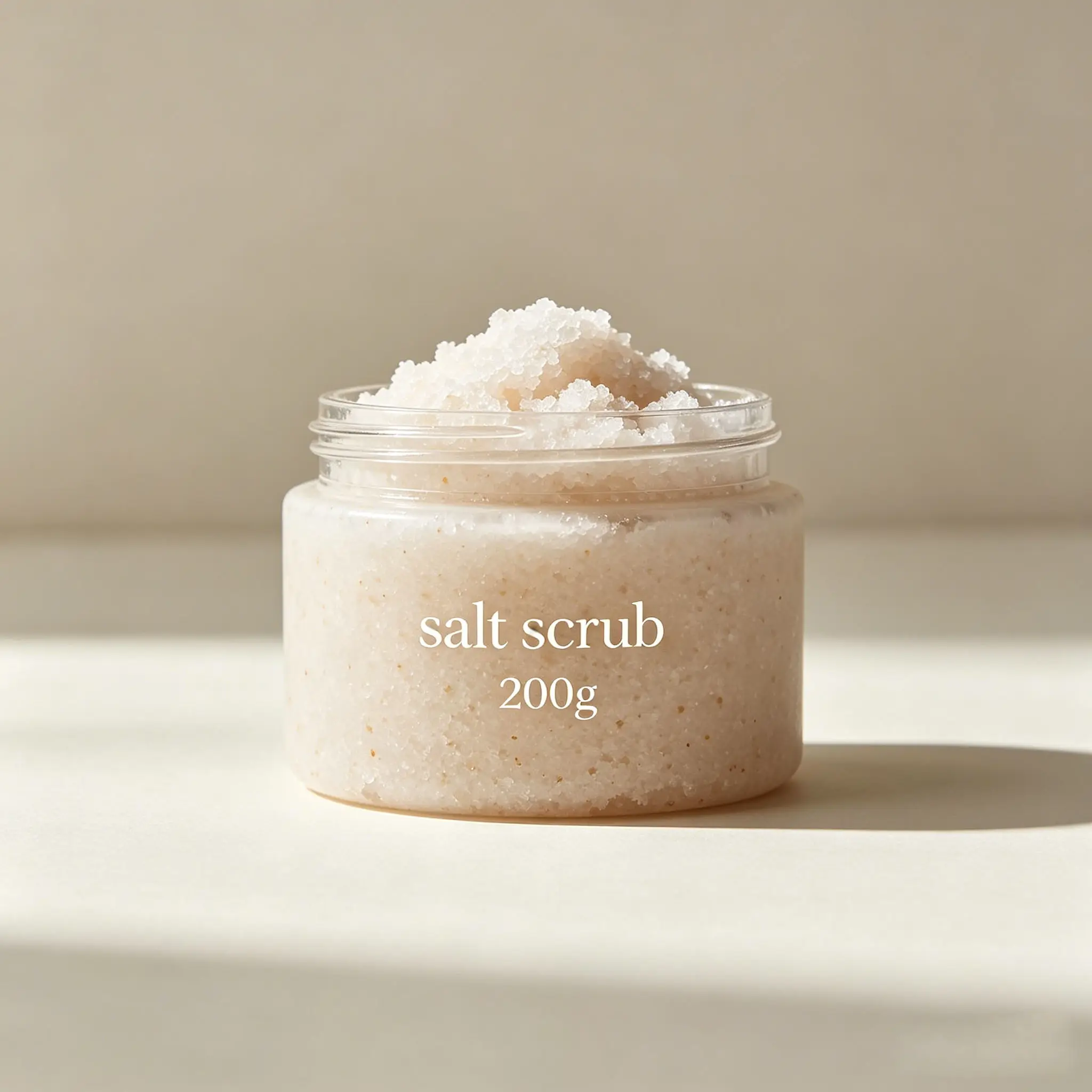 Natural Mineral Salt Scrub Exfoliating Salt Scrub Deep Cleansing Salt Scrub Moisturizing Body Exfoliator Bulk Customizable
