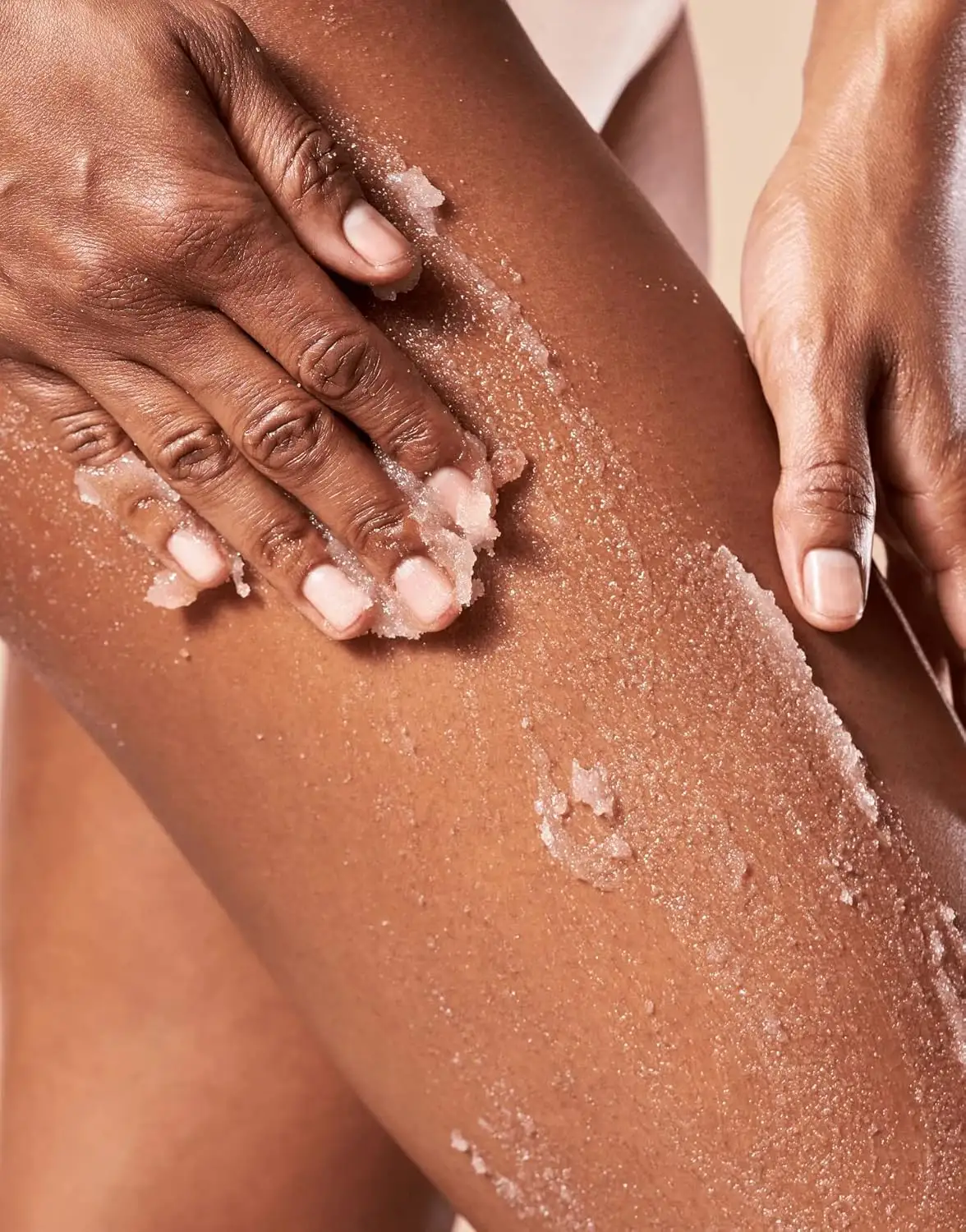 Salt Scrub, Face, Foot, and Body Exfoliator with Collagen and Stem Cells, Exfoliating Scrub Herbal Salt Exfoliating Body Scrub