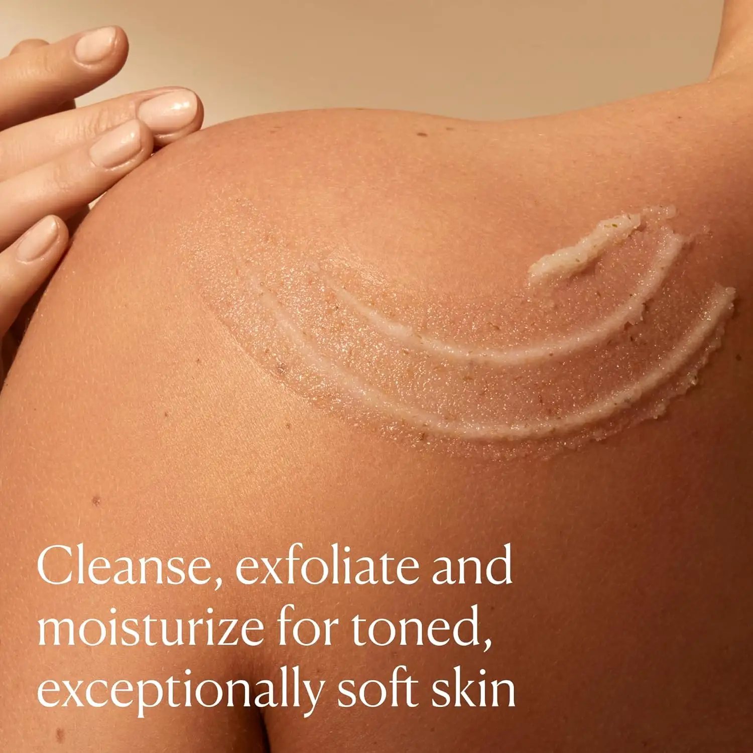 Salt Scrub, Face, Foot, and Body Exfoliator with Collagen and Stem Cells, Exfoliating Scrub Herbal Salt Exfoliating Body Scrub