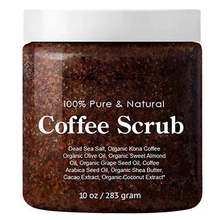 Whitening Smoothing Remove Dead Skin Cell Coffee Body Scrub Exfoliate Old Cells Away Face Scrub