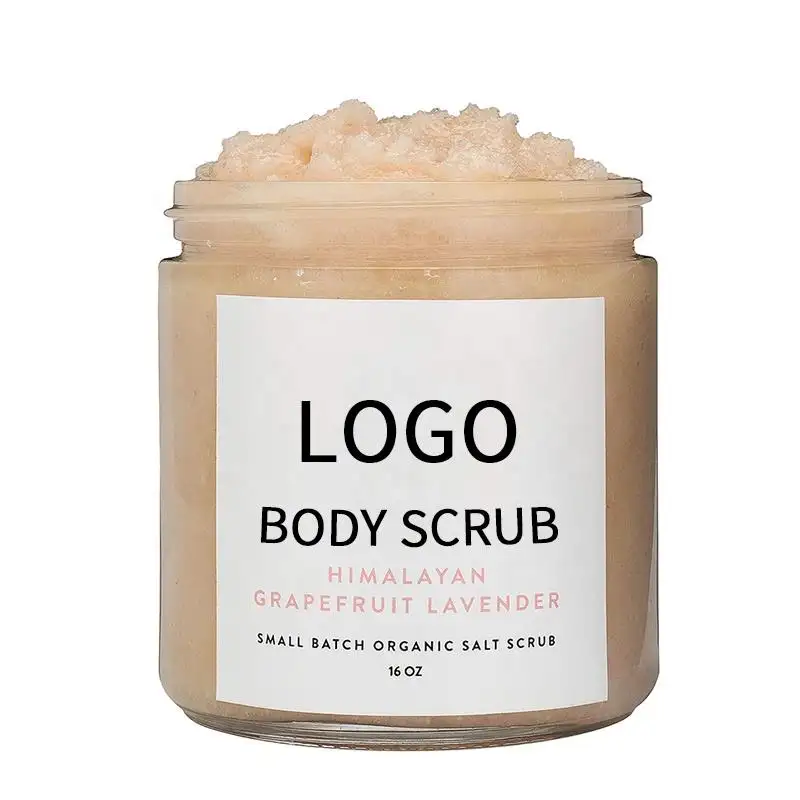 Custom Body Scrub Packaging Foaming Body Scrub