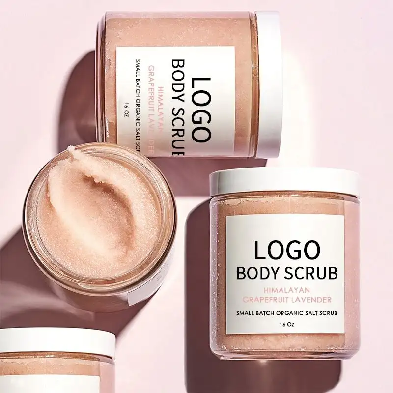 Custom Body Scrub Packaging Foaming Body Scrub