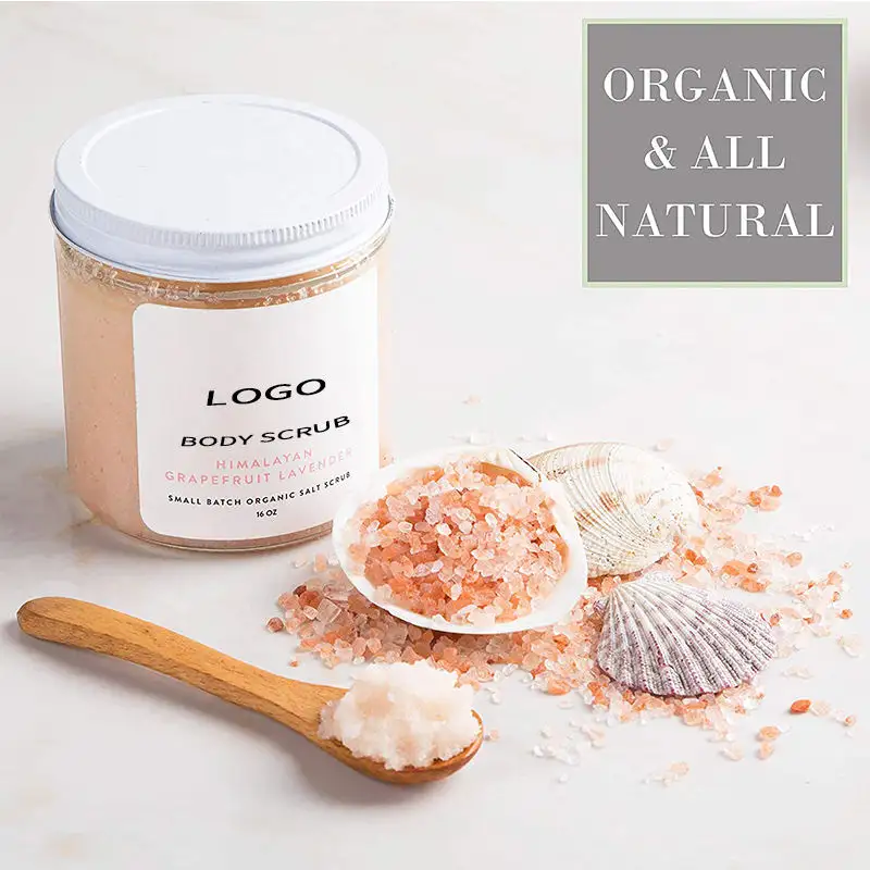 Custom Body Scrub Packaging Foaming Body Scrub