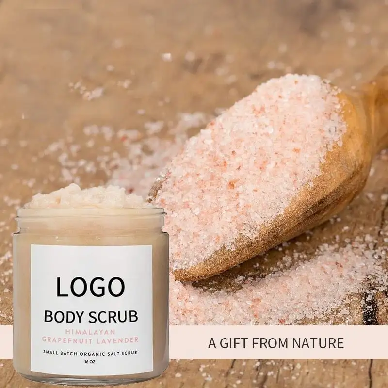 Custom Body Scrub Packaging Foaming Body Scrub