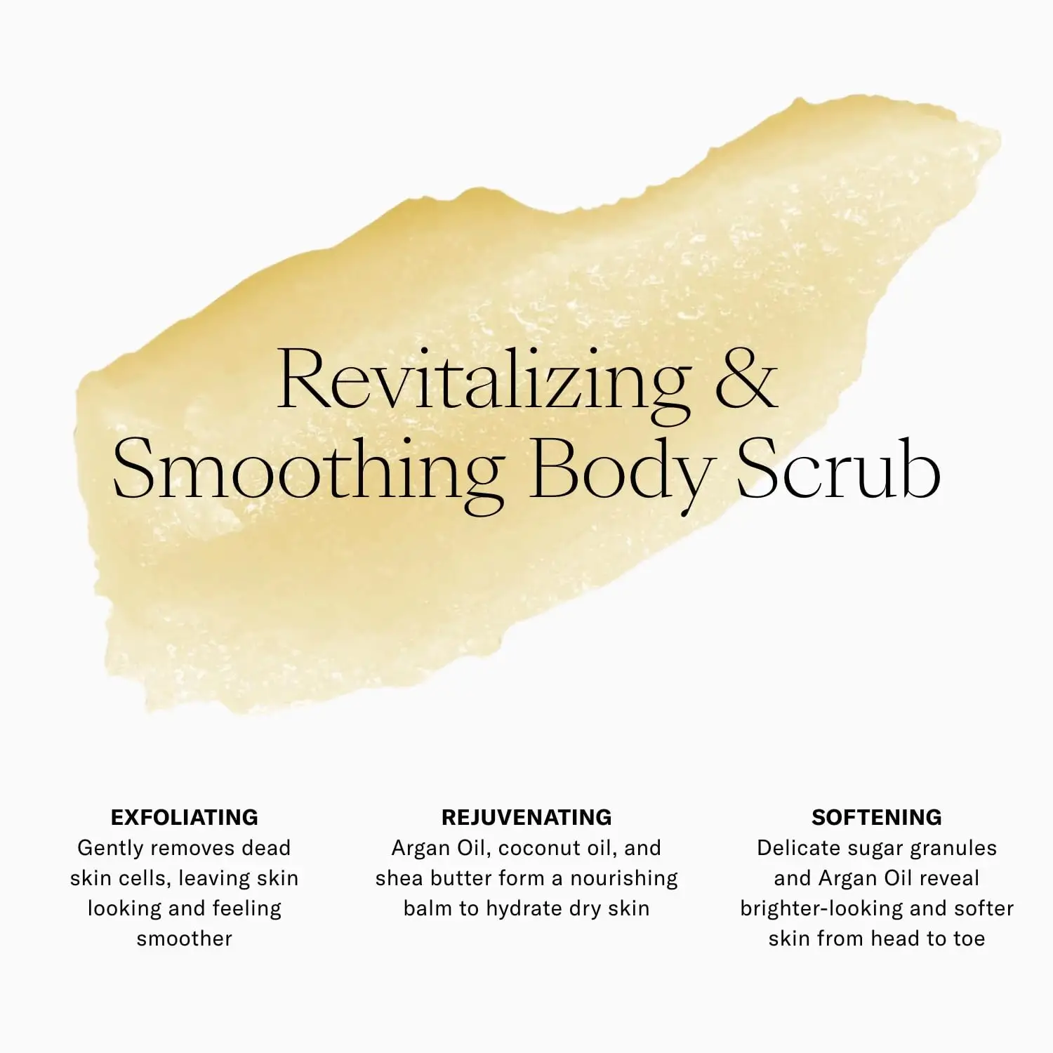 Organic Salt Scrub Face Foot & Body Exfoliator Vitamin C Infused with Collagen and Stem Cell Natural Whitening Cream