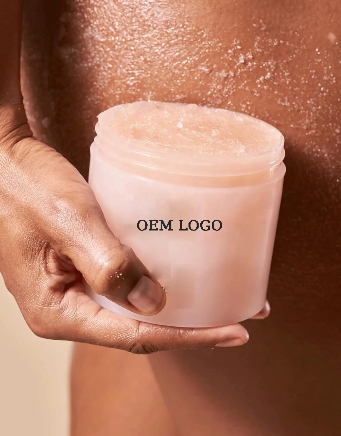 Natural Body Scrub and Face Scrub Organic Exfoliate Helps with Moisturizing Skin Dead Cell Removal