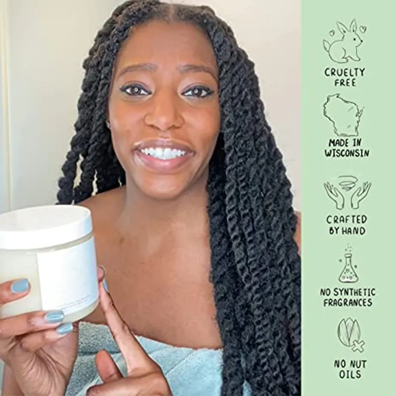 Coconut Vanilla Salt Scrub All Natural Skincare Goodness | Gently Exfoliating Body Scrub Packed With Skin Loving Moisturizers
