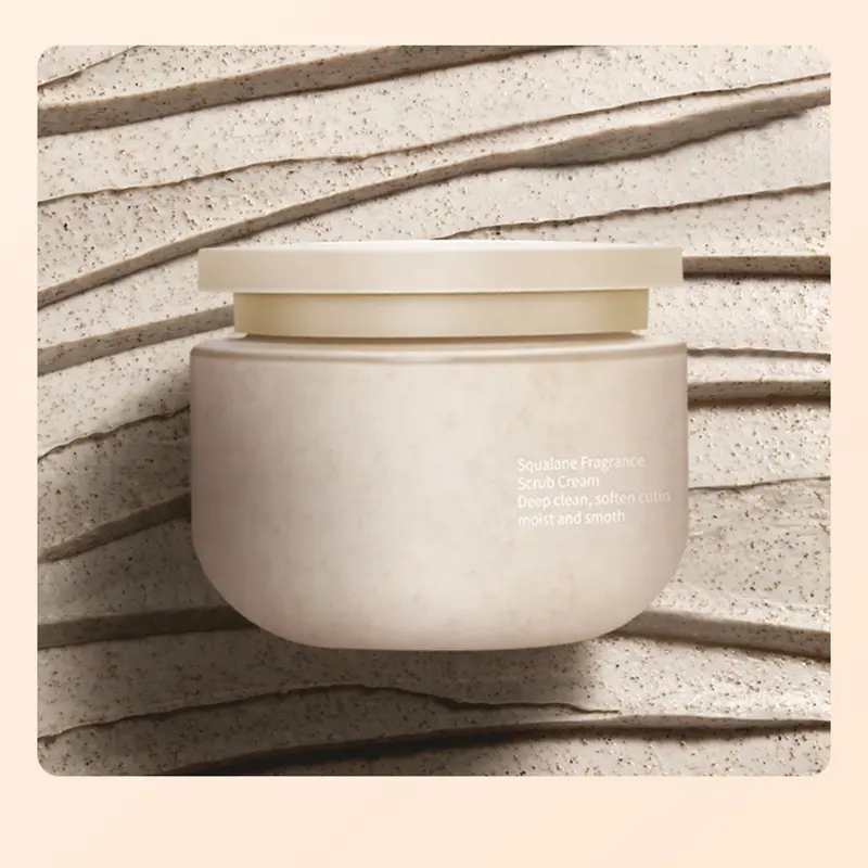 Wholesale Private Label Activated Charcoal Coconut Scrub Moisturizing Whitening Body Scrub for Face and Body