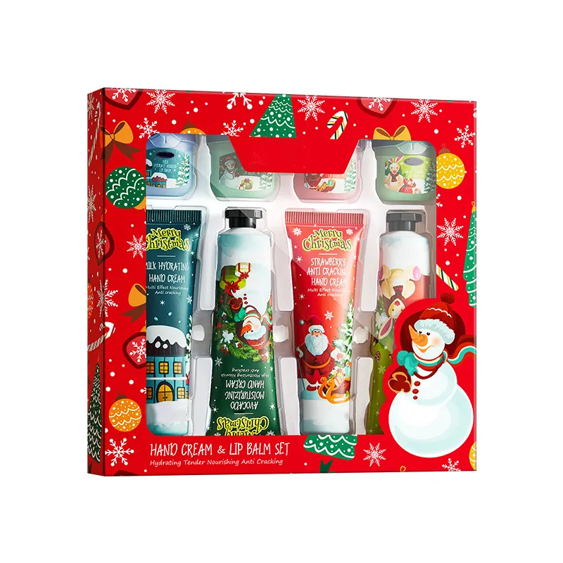OEM/ODM Whitening Hand Lotion Moisturizing and Soothing Christmas Hand Cream Set