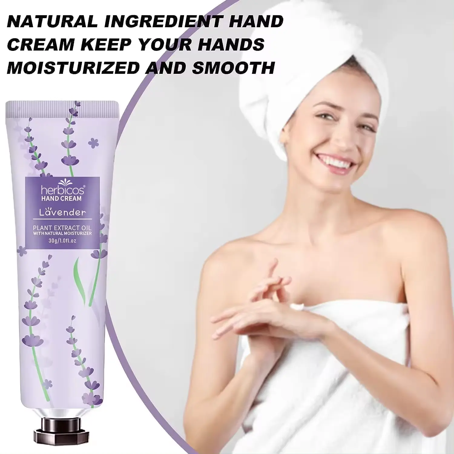 OEM 30ml Travel Hand Cream & Lotion Private Label Botanical Extract Anti-Aging Nourishing Whitening Moisturizing Sensitive Skin