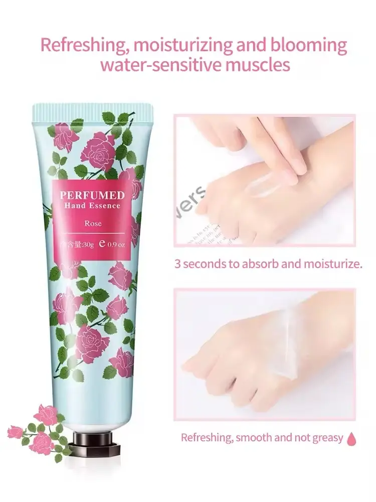 Private Label Fruit Vitamin E Lotion Moisturizing Whitening Tube Repair Hand Care Moisturizing Hand Cream