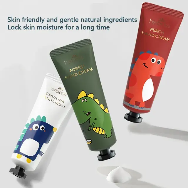 Herbicos Wholesale OEM Plant Extract Hand Care Gift Box Moisturizer Beauty Hand Care Hand Cream Set