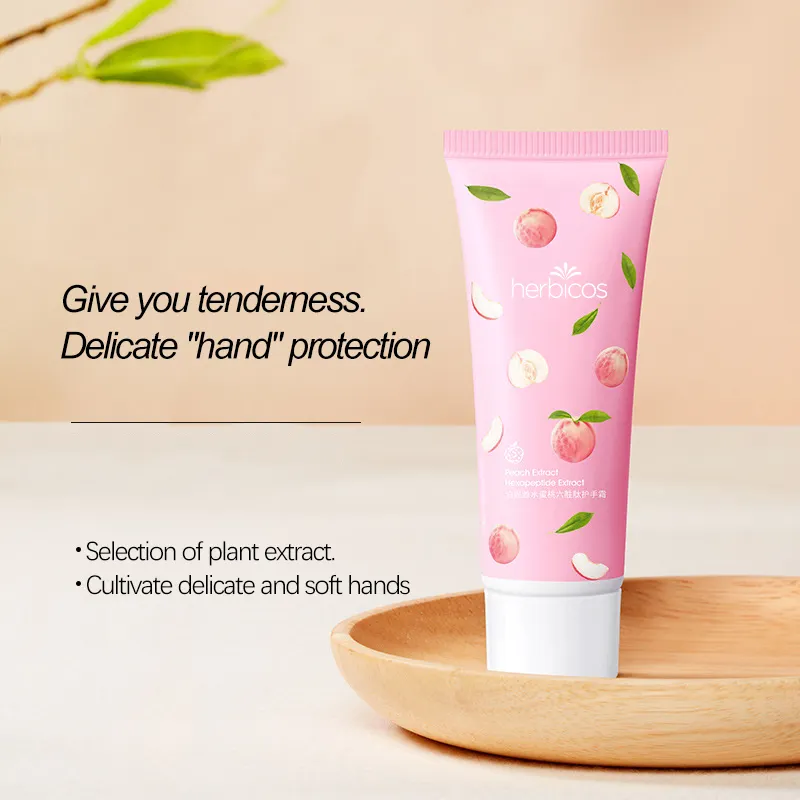 For Herbicos Custom Logo Skin Care Body Cream OEM/ODM Soft Plastic Squeeze Hand Lotion 30ML 60ML Moisturizing Nourishing White
