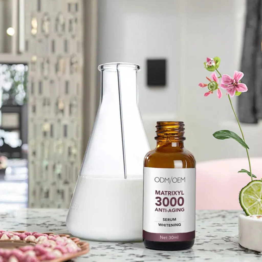 Private Label Timeless Organic Anti-Aging Moisturizer Face Serum Liquid MATRIXYL 3000+ Peptide Tea Polyphenol Vegan Aloe Vera