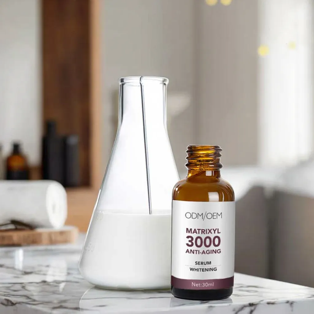 Private Label Timeless Organic Anti-Aging Moisturizer Face Serum Liquid MATRIXYL 3000+ Peptide Tea Polyphenol Vegan Aloe Vera