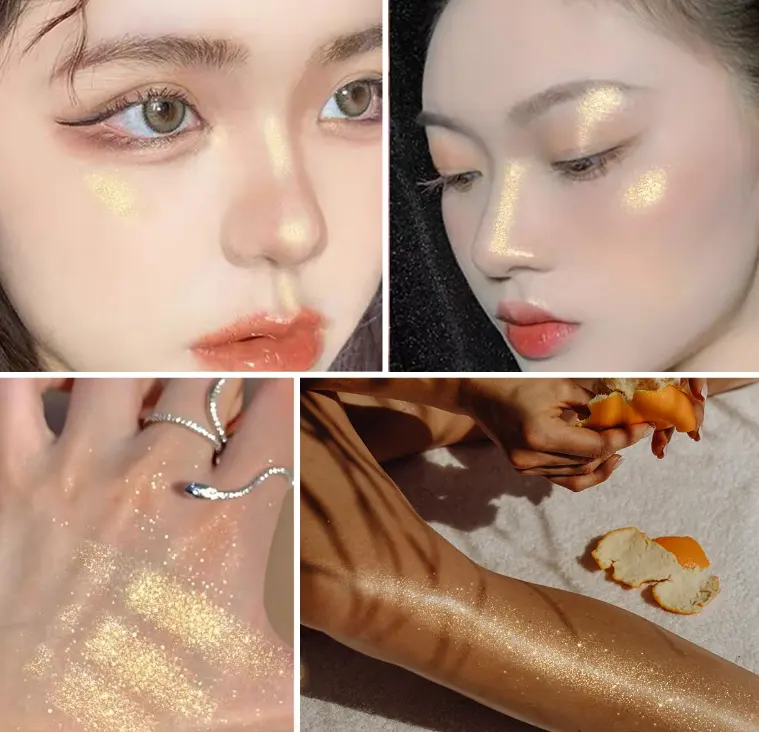 Shimmer Body Cream Natural Body Shimmer Oil for a Glowing Look