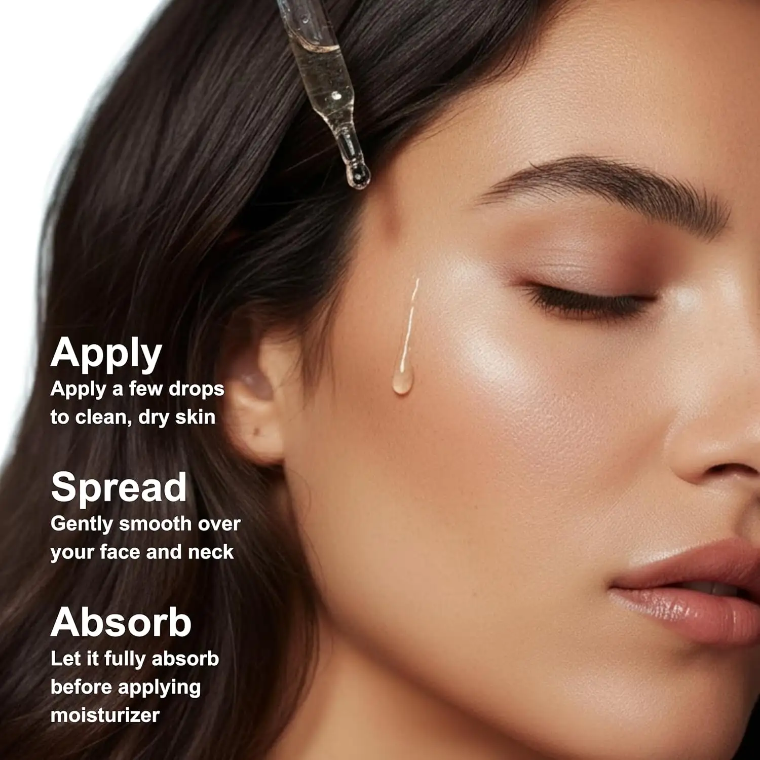 Hyaluronic Acid + B5 Serum for Face Ultra Hydrating Vitamin C & B5 Moisturizing Hyaluronic Acid Vitamin B5 Skin Care Serum detail